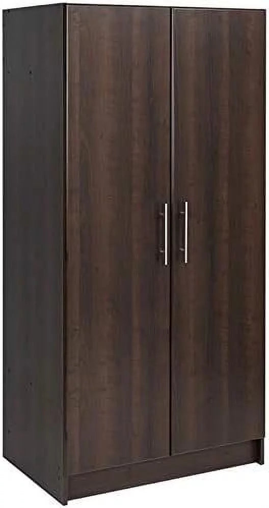 32" Wardrobe Armoire In Espresso M580567