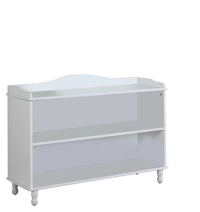 White Wood 3 Tier Kids Bookcase Storage Cabinet Y613701