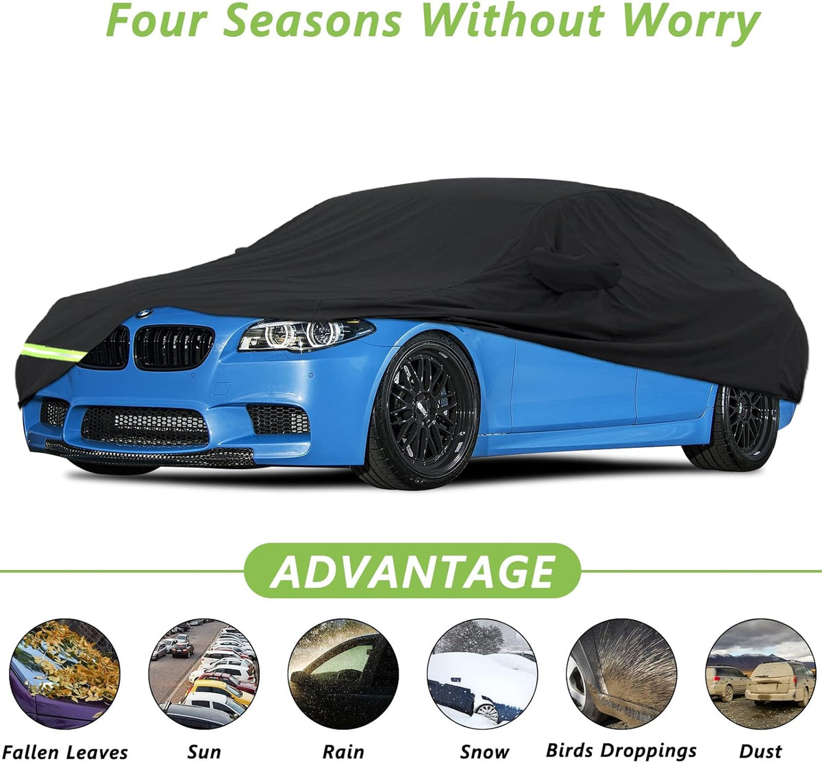 Waterproof Custom Fit Car Covers Pack of 2 U76190