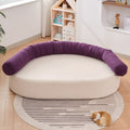 Beige Bean Bag Chair Sofa Bed M9171