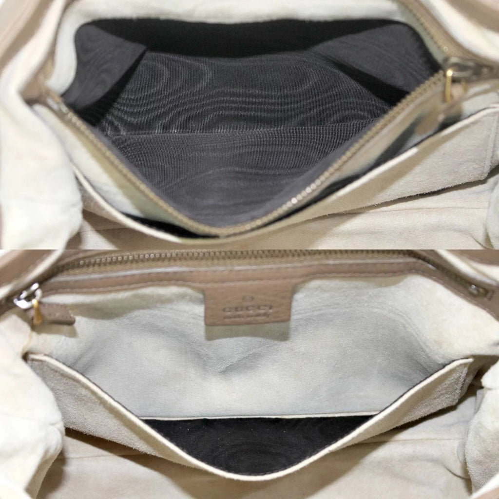 Pre-Owned Leather Shoulder Bag T66687