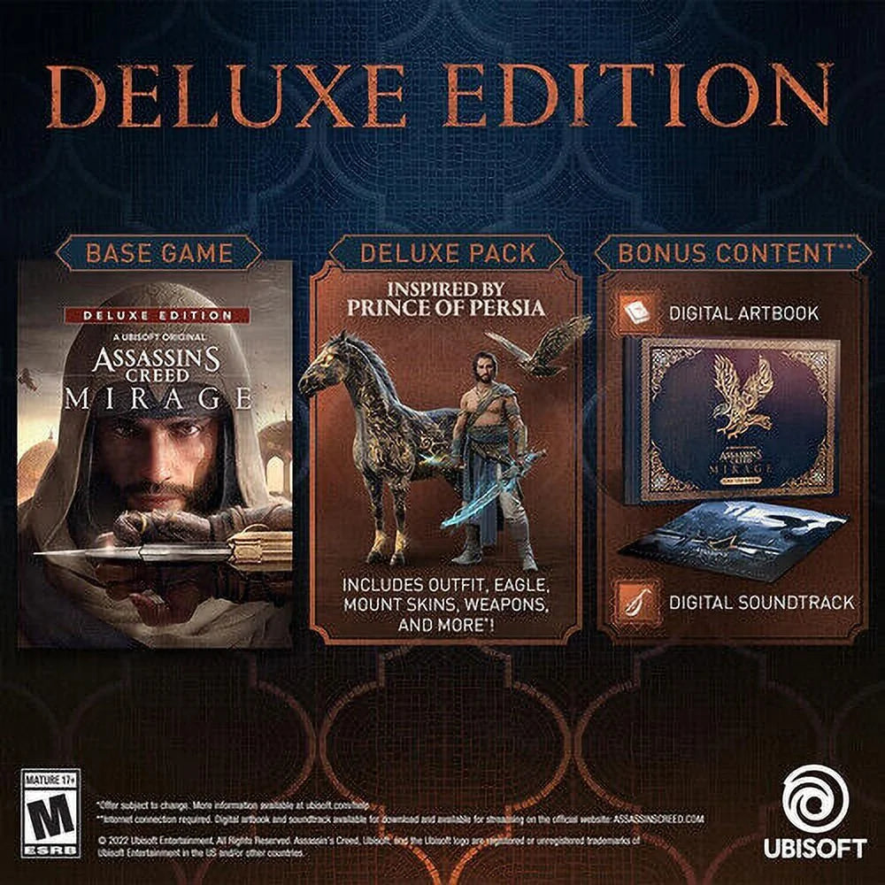 Assassins Creed Mirage Standard Edition Bilingual Version for Xbox Series One S445200