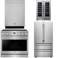 36 Gas Range, Refrigerator, Dishwasher and Wine Cooler H6683