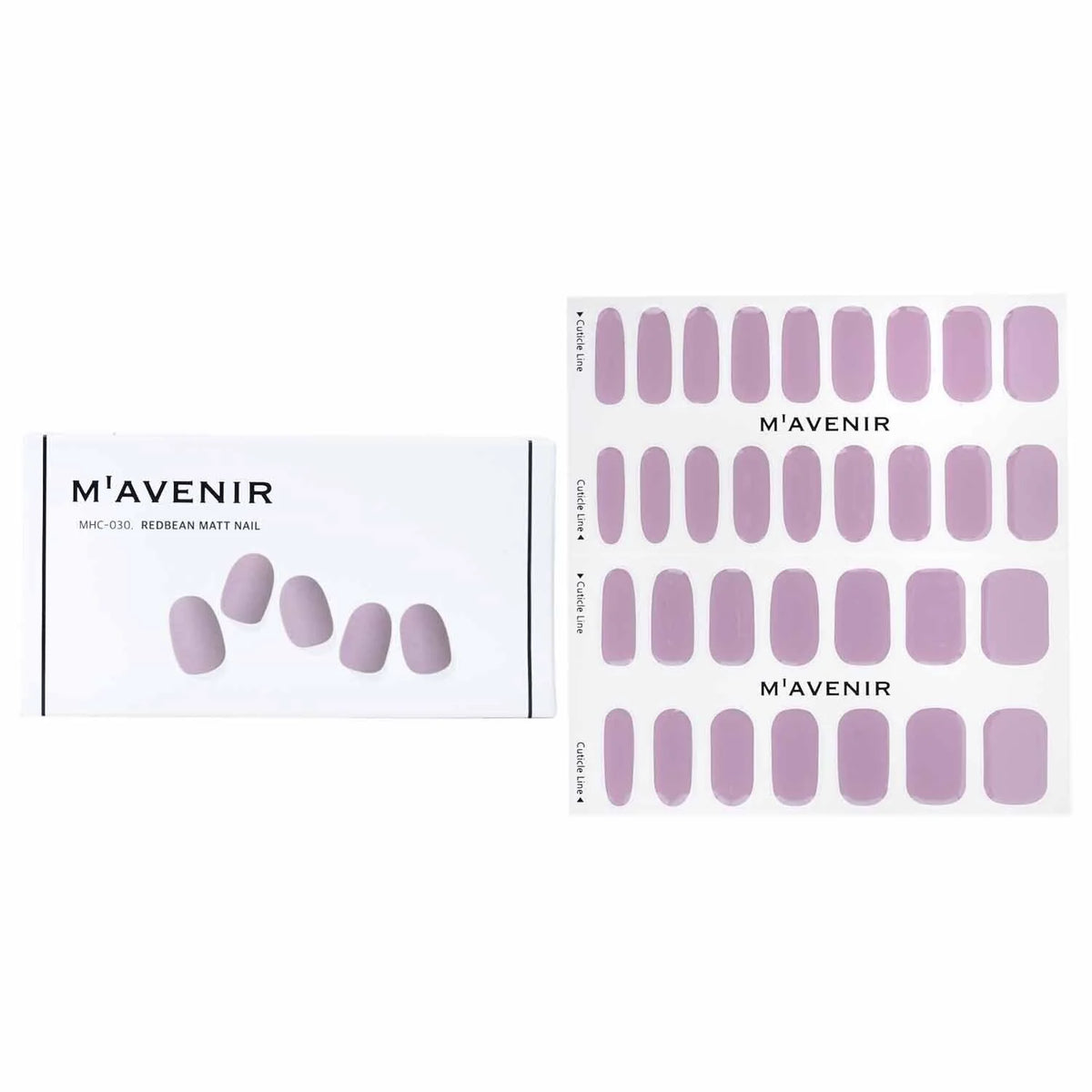 Purple Nail Sticker 32pcs R231274