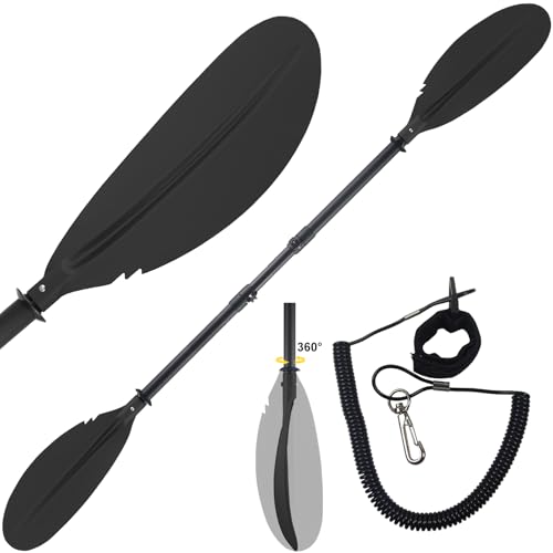 Telescopic Kayak Paddle with Paddle Leash S419282