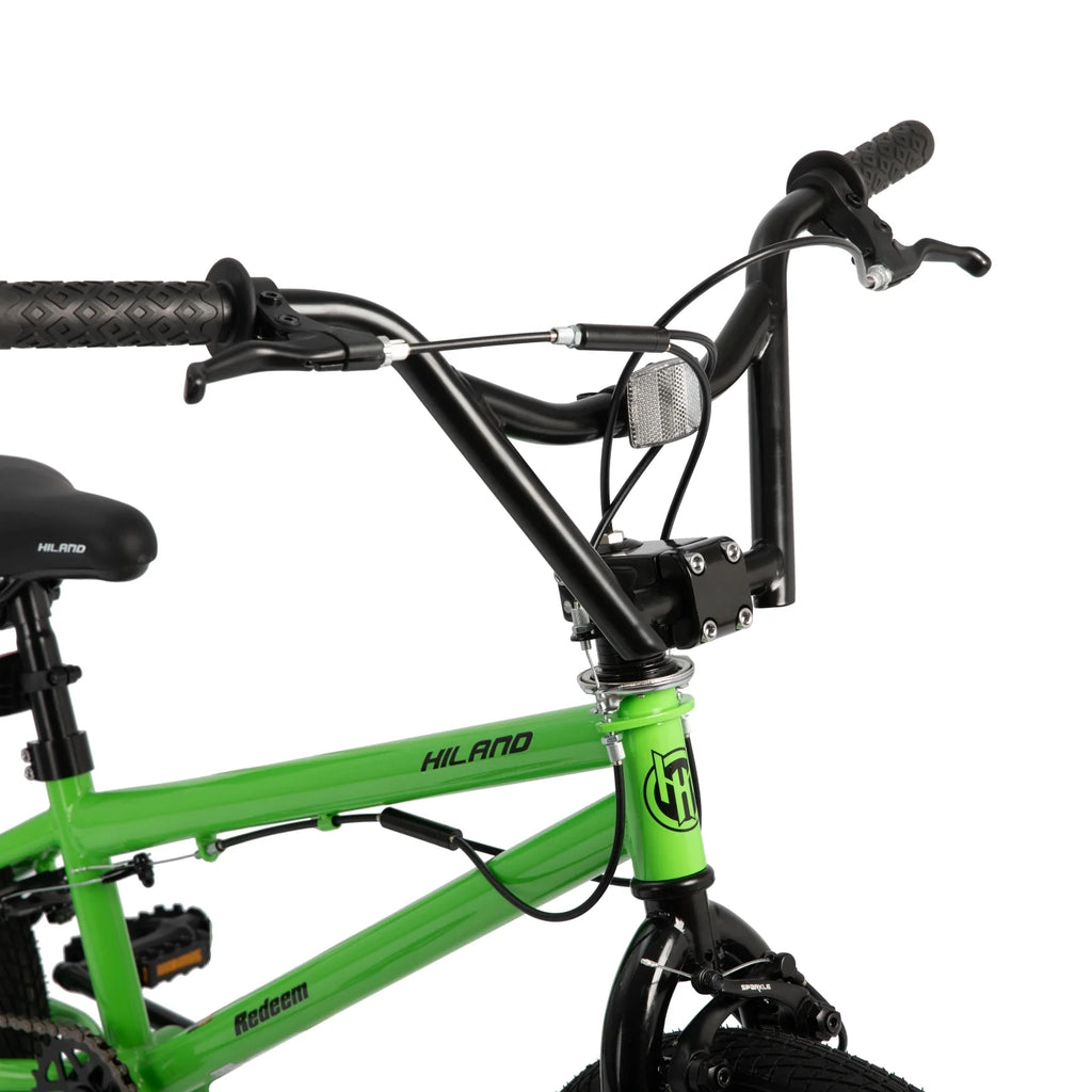 Kids Bike 20 BMX Freestyle Bicycle Black I6642