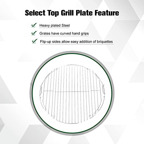 Black Porcelain-Enameled Charcoal Grill S908919