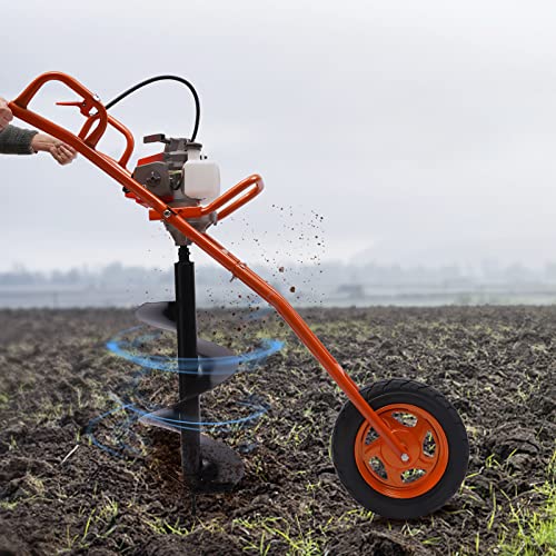 3HP Gas Powered Earth Auger with 11" Bit D5628