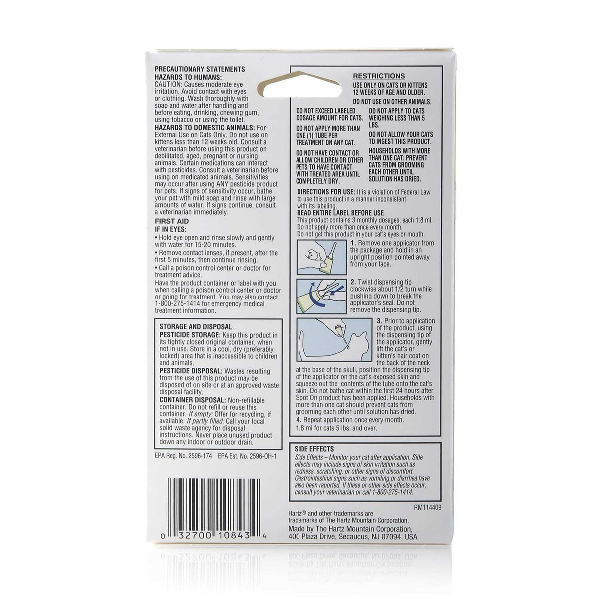 Flea & Tick Prevention For Cats L79094