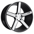 19x8.5 Gloss Black Brushed Wheel S277482