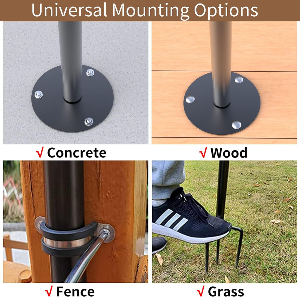 String Light Poles with Hooks 2PCS X500620