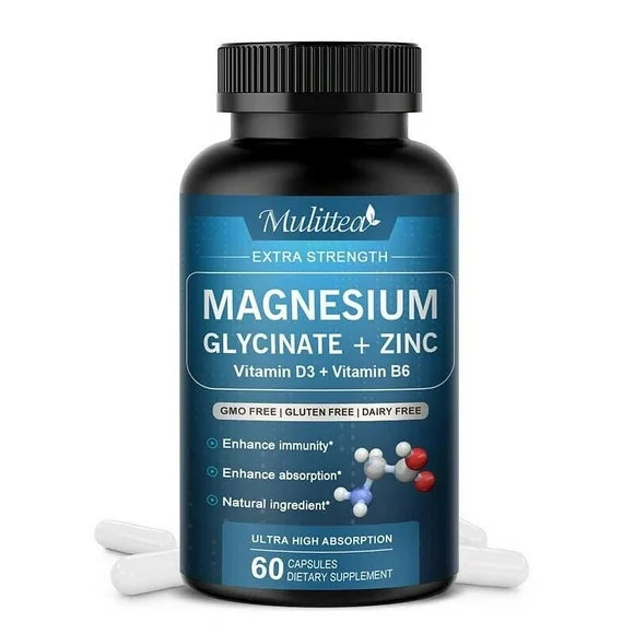 Magnesium Glycinate Capsules 500mg 60 Count H947057