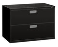 42 inch Two Drawer Lateral File Black C8167