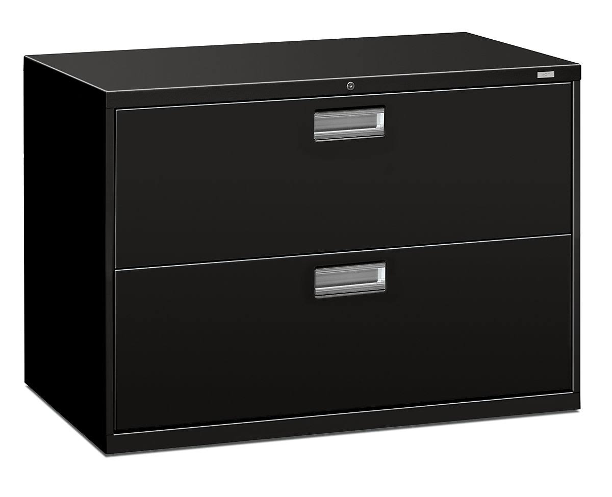 42 inch Two Drawer Lateral File Black C8167