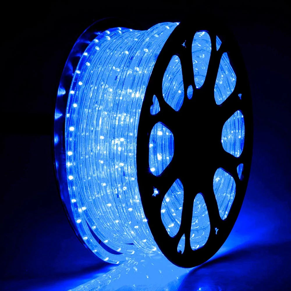 150Ft Blue Waterproof Rope Light J531696
