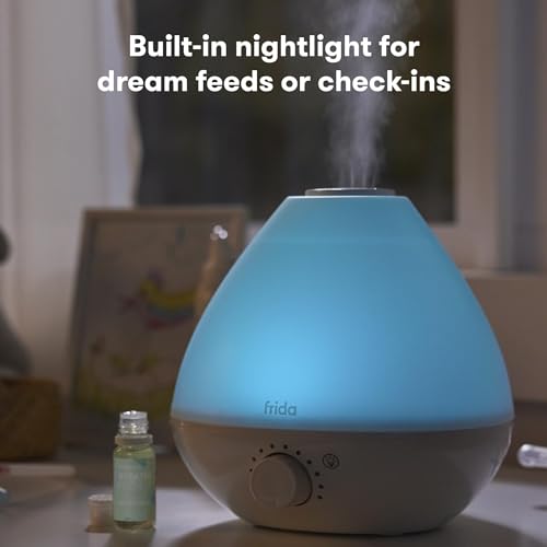 3-in-1 Cool Mist Humidifier with Diffuser and Nightlight R238