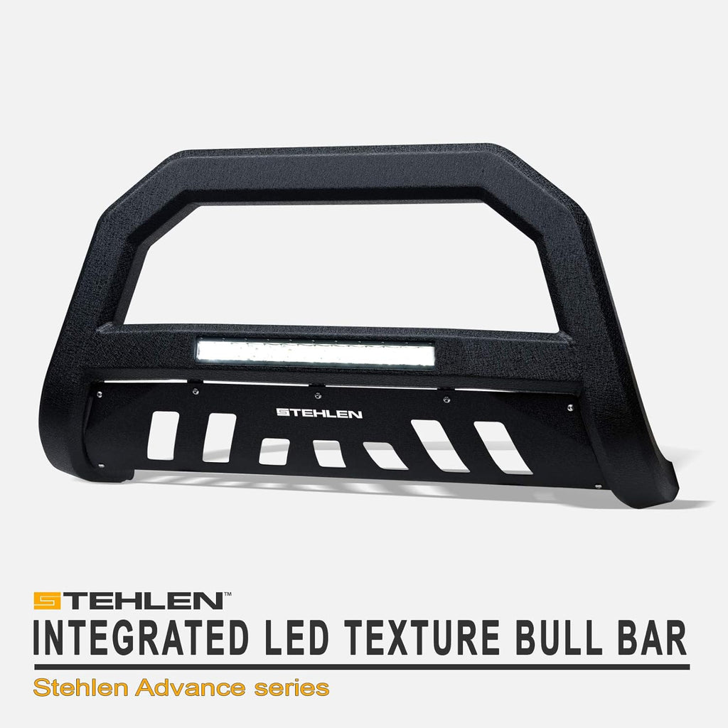 Textured Black Aluminum LED Bull Bar M696304