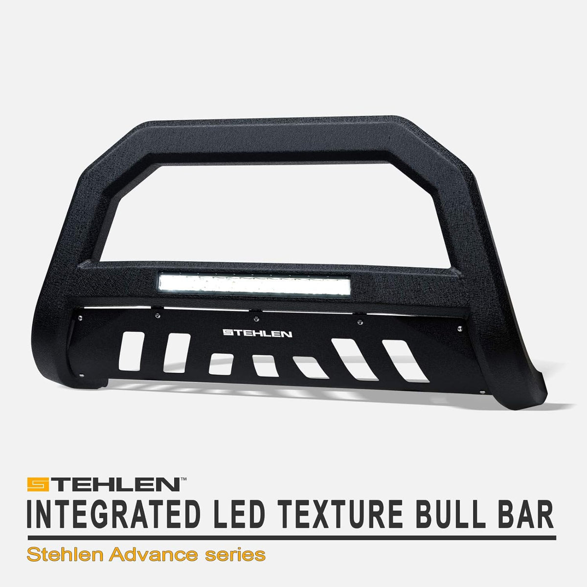 Textured Black Aluminum LED Bull Bar M696304