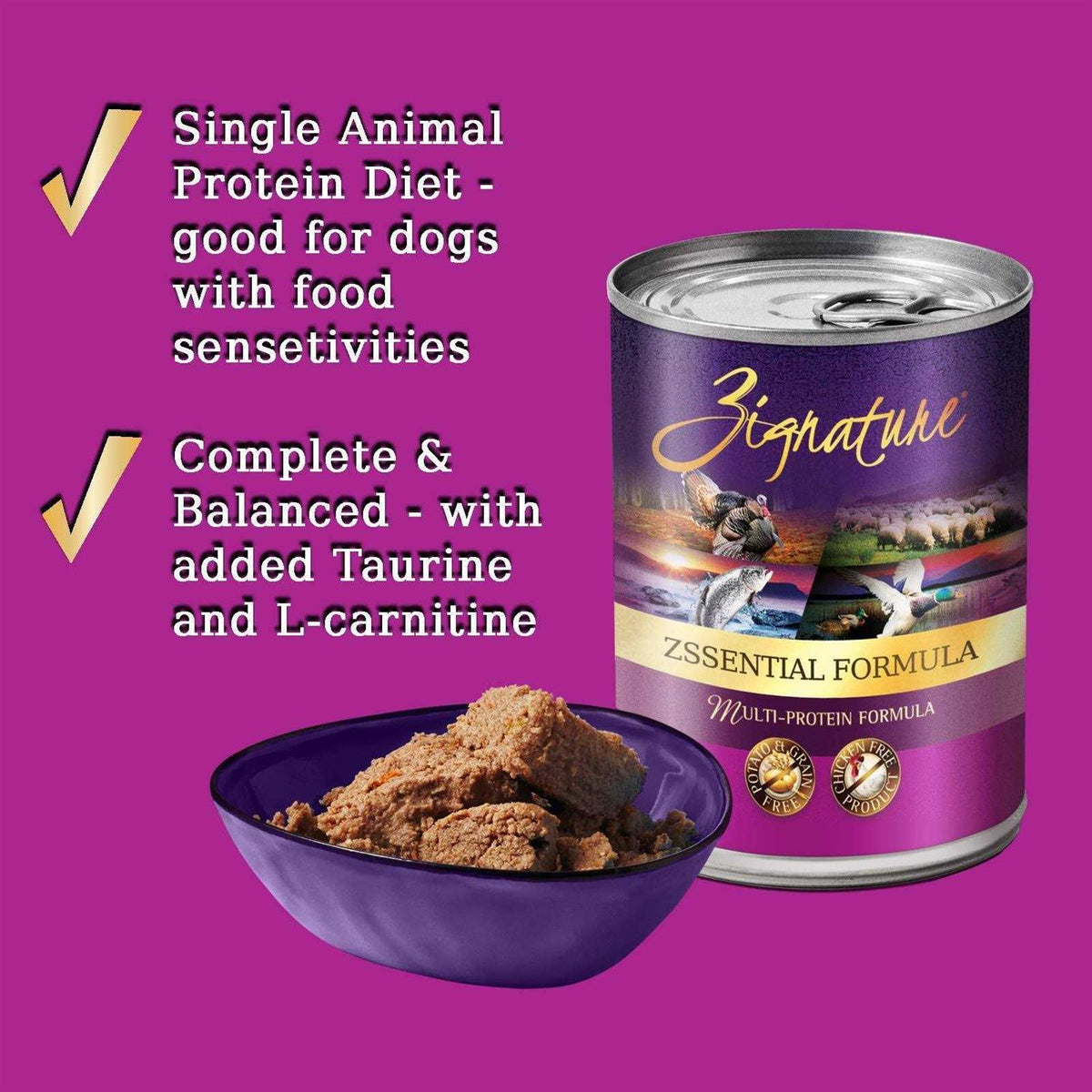 Canned Dog Food T62003