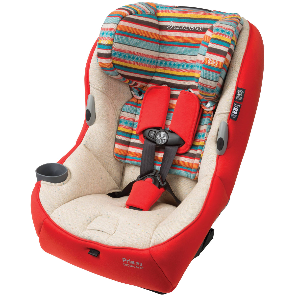 Bohemian Red Convertible Car Seat Z354321
