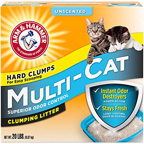 Multi-Cat Clumping Litter Unscented, 26.3lb A421861