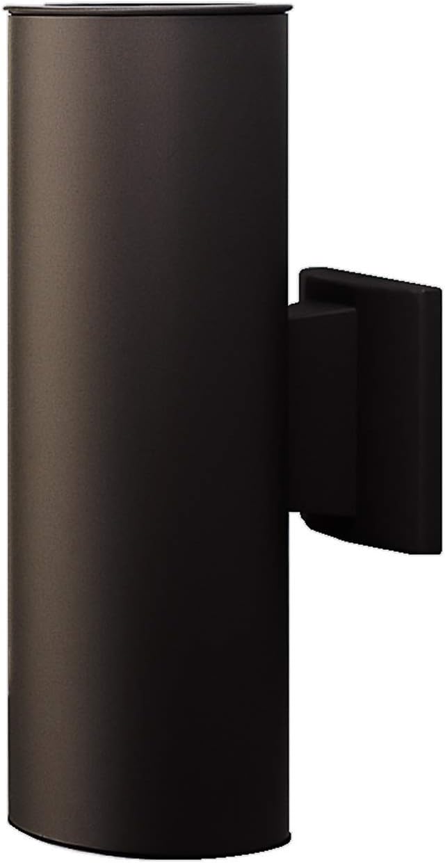 Bronze Up and Down Cylindrical Bullet Light J6109