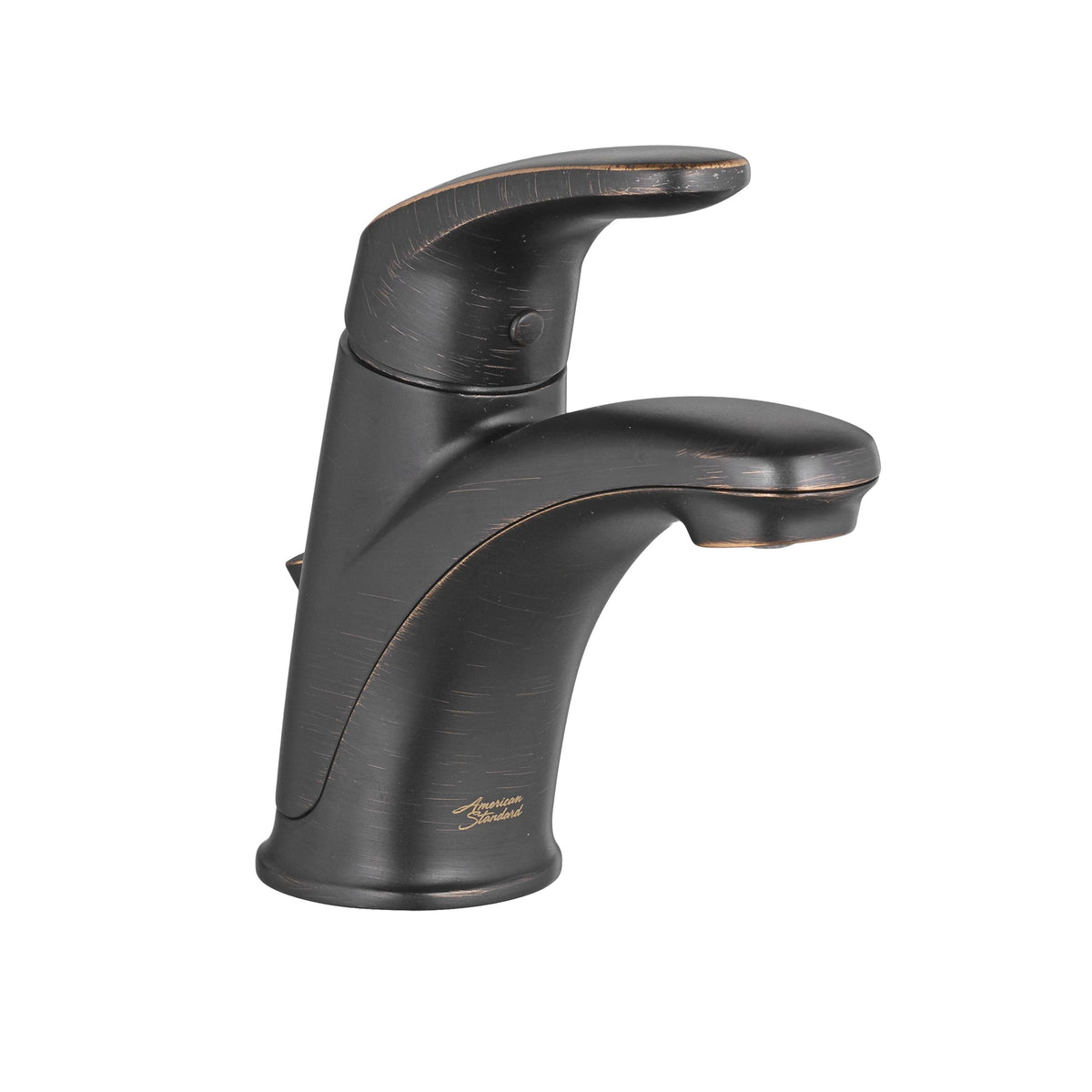Single-Handle Single-Hole Bathroom Faucet with 50/50 Drain in Legacy Bronze P86481