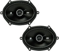 6x8 200 Watt 2-Way Car Stereo Speakers 4-Ohm D9720