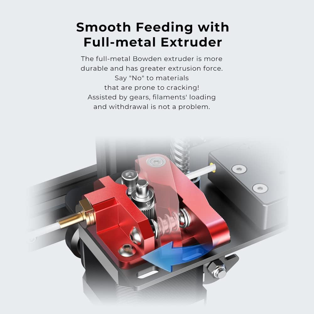 FDM 3D Printer with CR Touch Automatic Leveling Dual Z-axis 32-bit Silent Mainboard F357