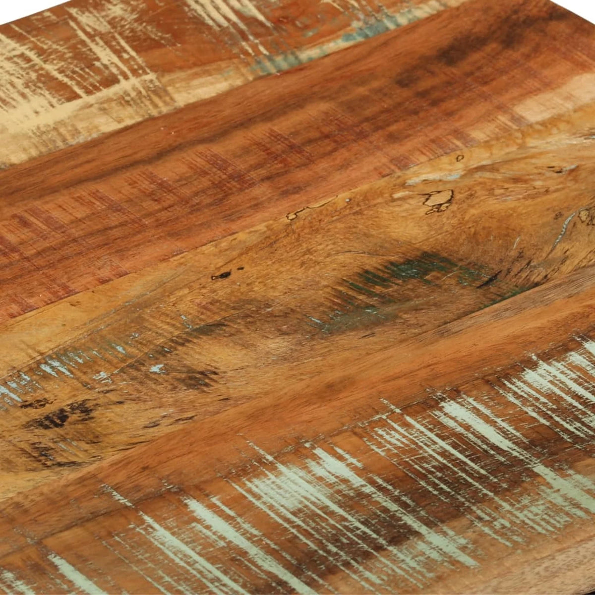 Solid Reclaimed Wood Side Table Y949