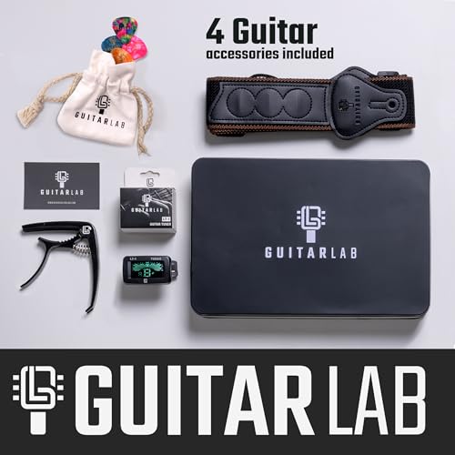Guitar Accessories Kit with Strap, Capo, Tuner, Picks D561