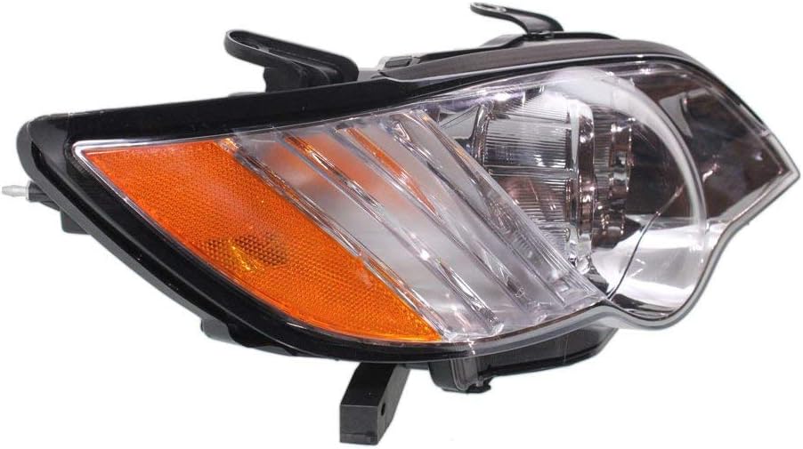 Headlight Set for 2008-2009 Subaru Legacy Halogen with bulb(s) J7003