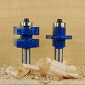 Undersized Tongue and Groove Router Bit Set, 1/2-Inch Shank M523
