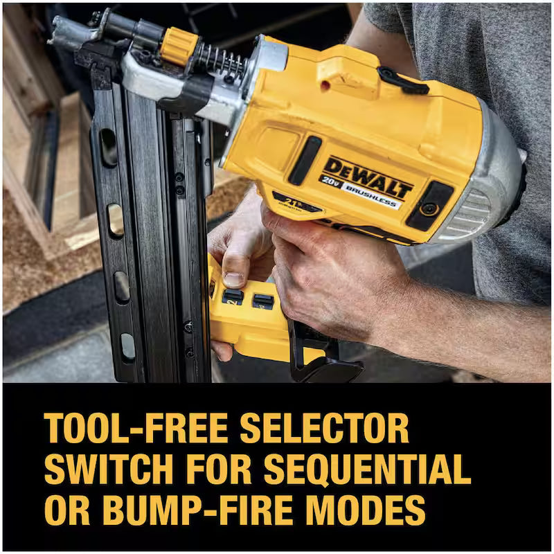 20V MAX Cordless Brushless Framing Nailer with Battery and Charger B712176
