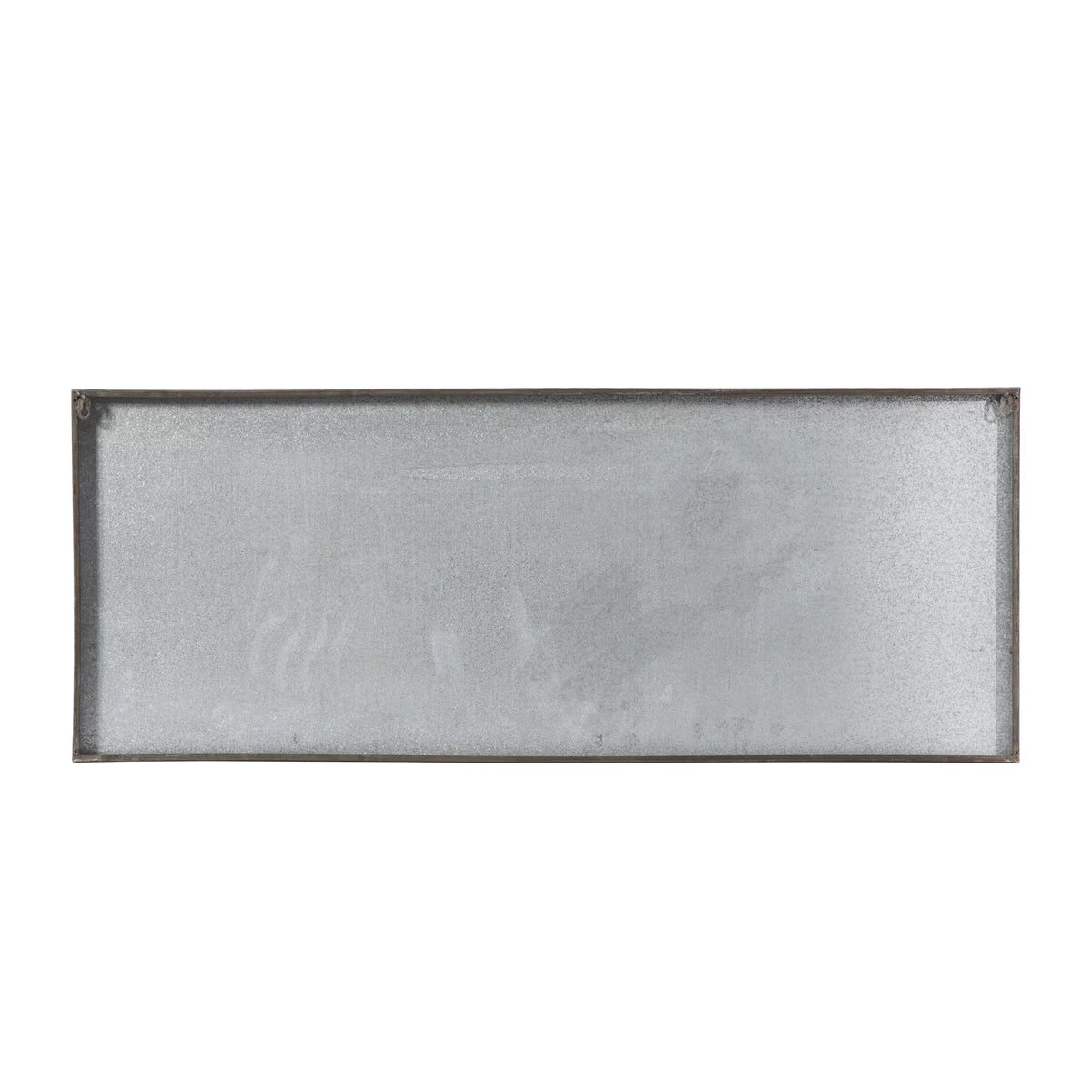 Silver Metal Airplane Wall Decor U65933