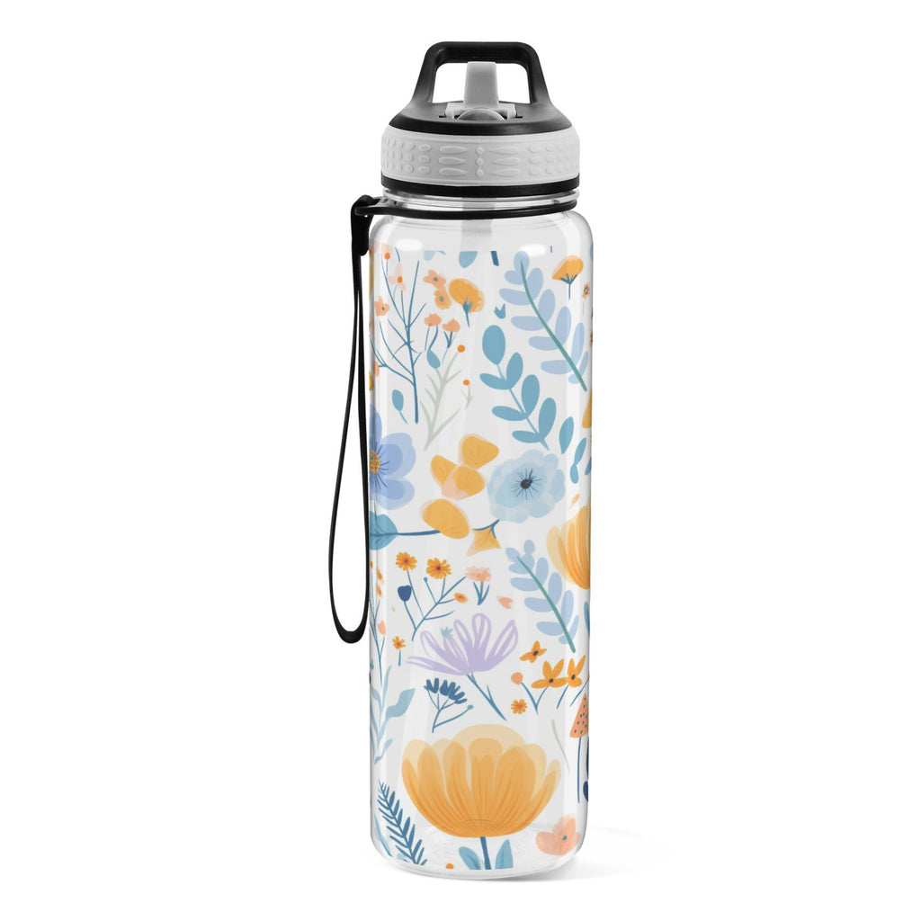 32oz Tritan Water Bottles with Straw Leakproof BPA Free Clear S686415