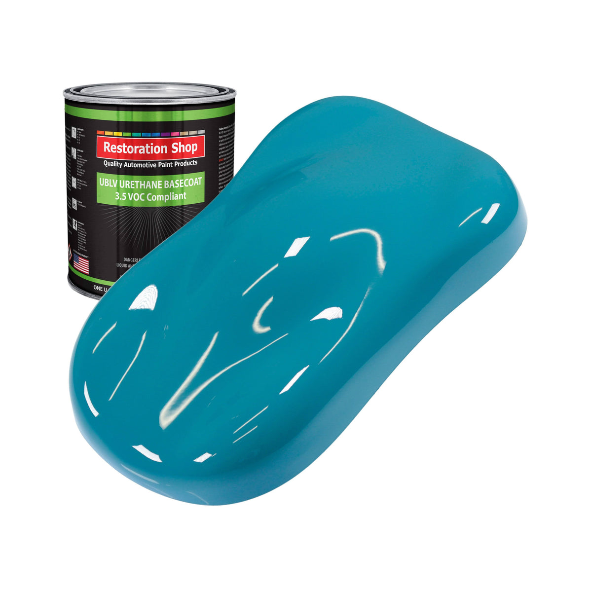 1 Quart Low VOC Urethane Basecoat Car Paint H395557