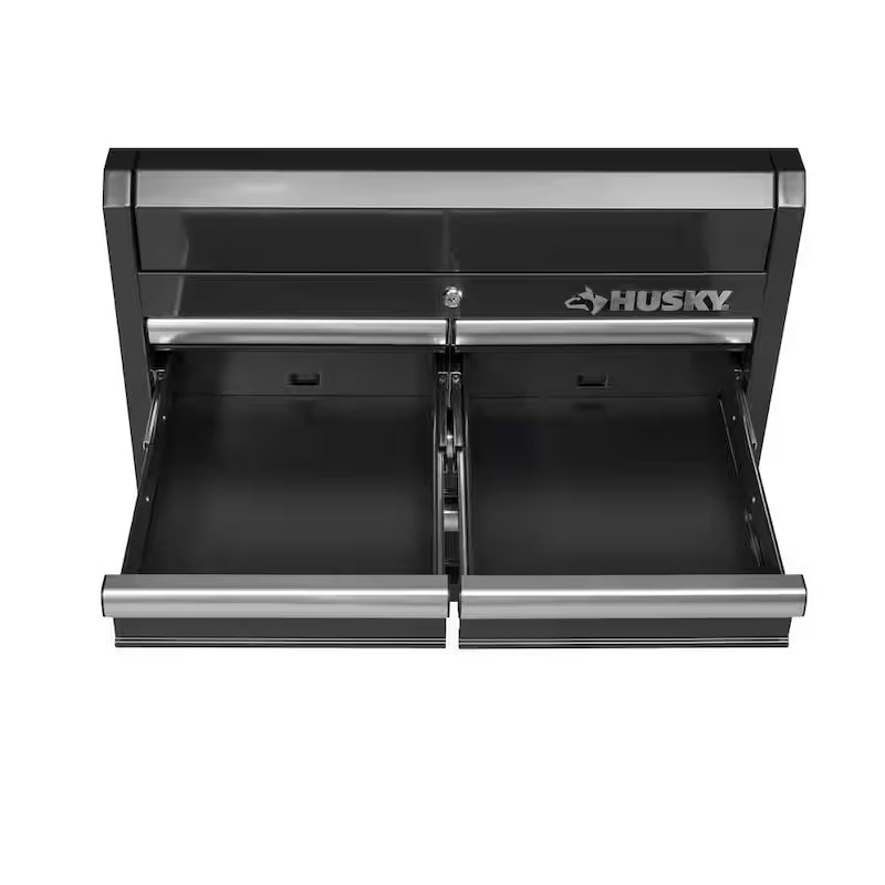 11-Drawer Tool Chest and Top Tool Cabinet Combo in Black F850