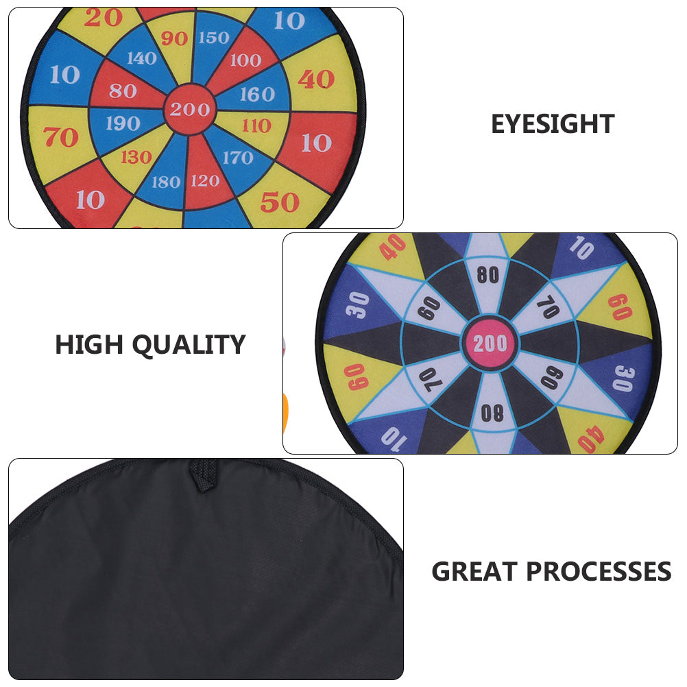 2 Sets Sticky Ball Dart Board Toy E997828
