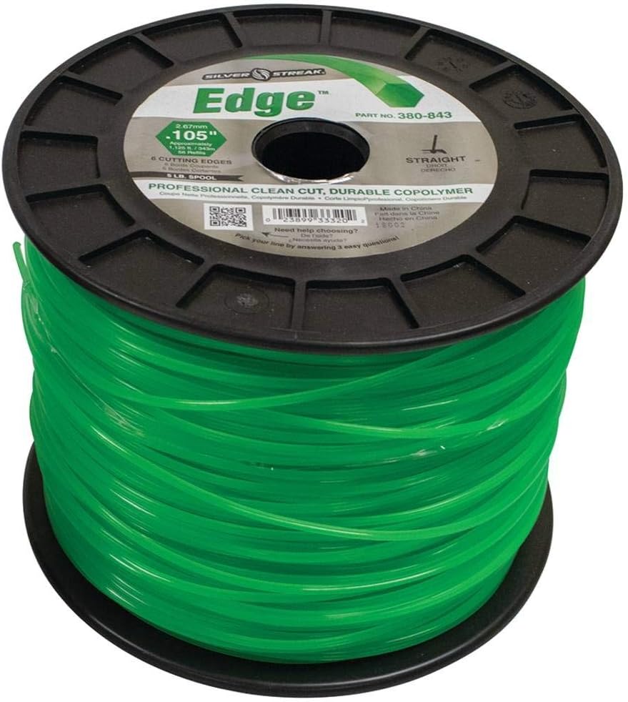 Silver Streak Trimmer Line 1,125-Foot by .105-Inch Pack of 2 Y622928