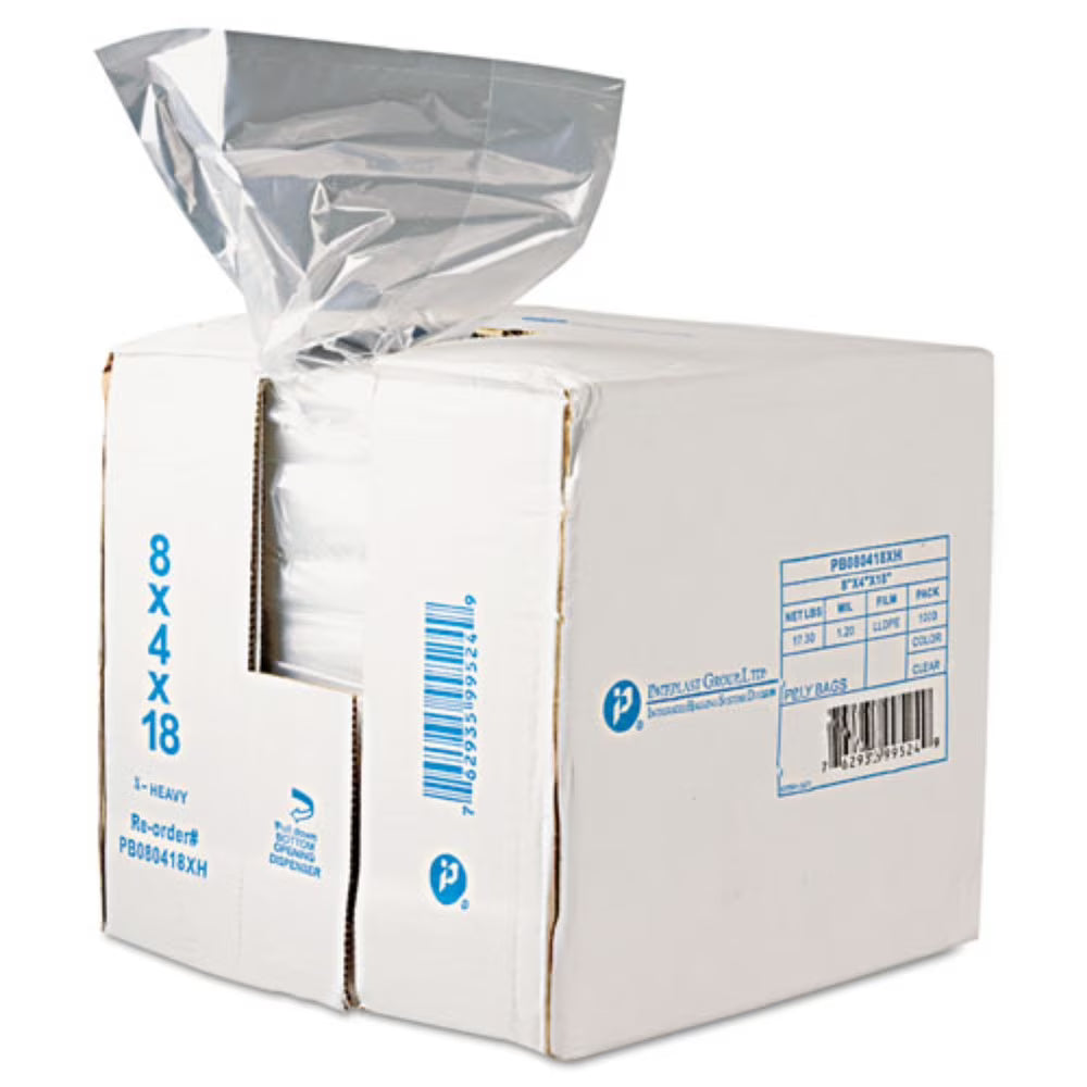 1000 Ct Zipper Food Storage Bags A93623