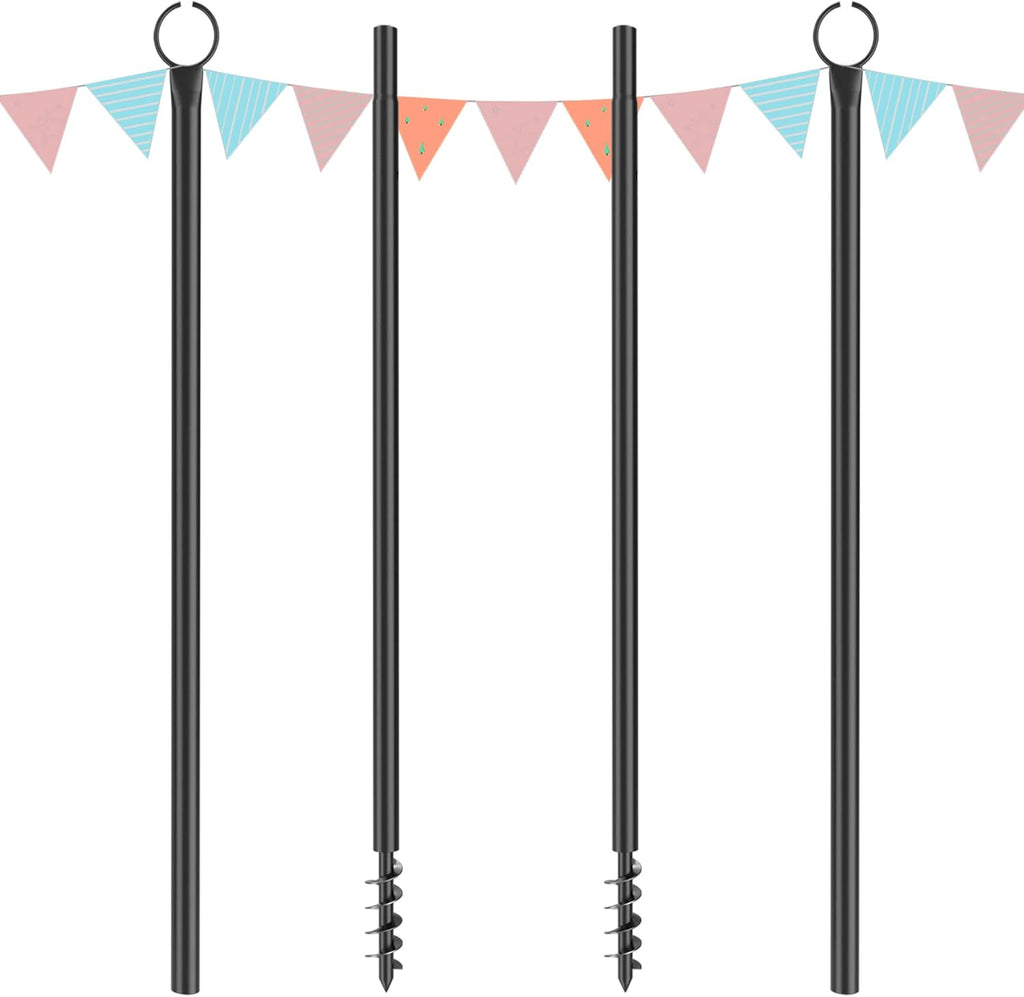 String Light Poles with Hooks 2PCS X500620