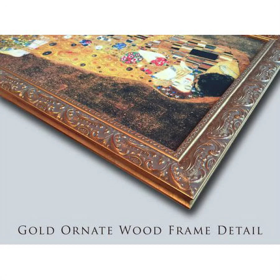 Gold Ornate Wood Framed Art Print T409352