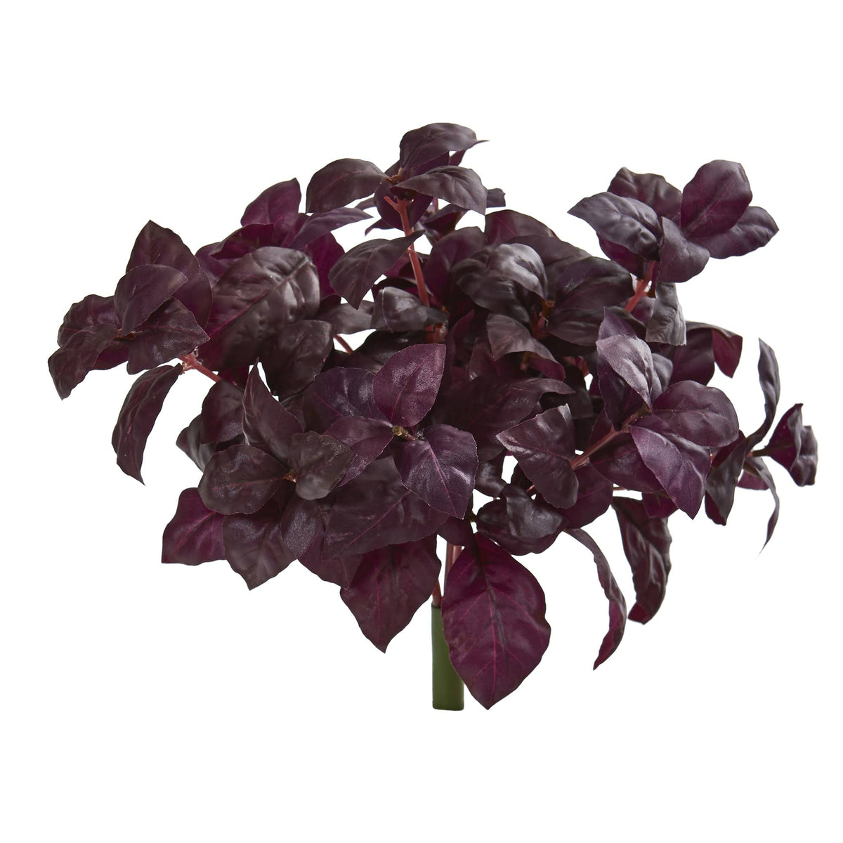 11in. Artificial Plant Set of 6 Burgundy L41609