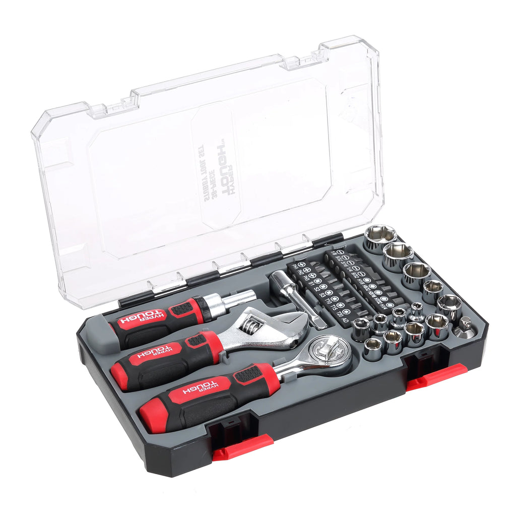 38 Piece Stubby Wrench and Socket Set Q322571
