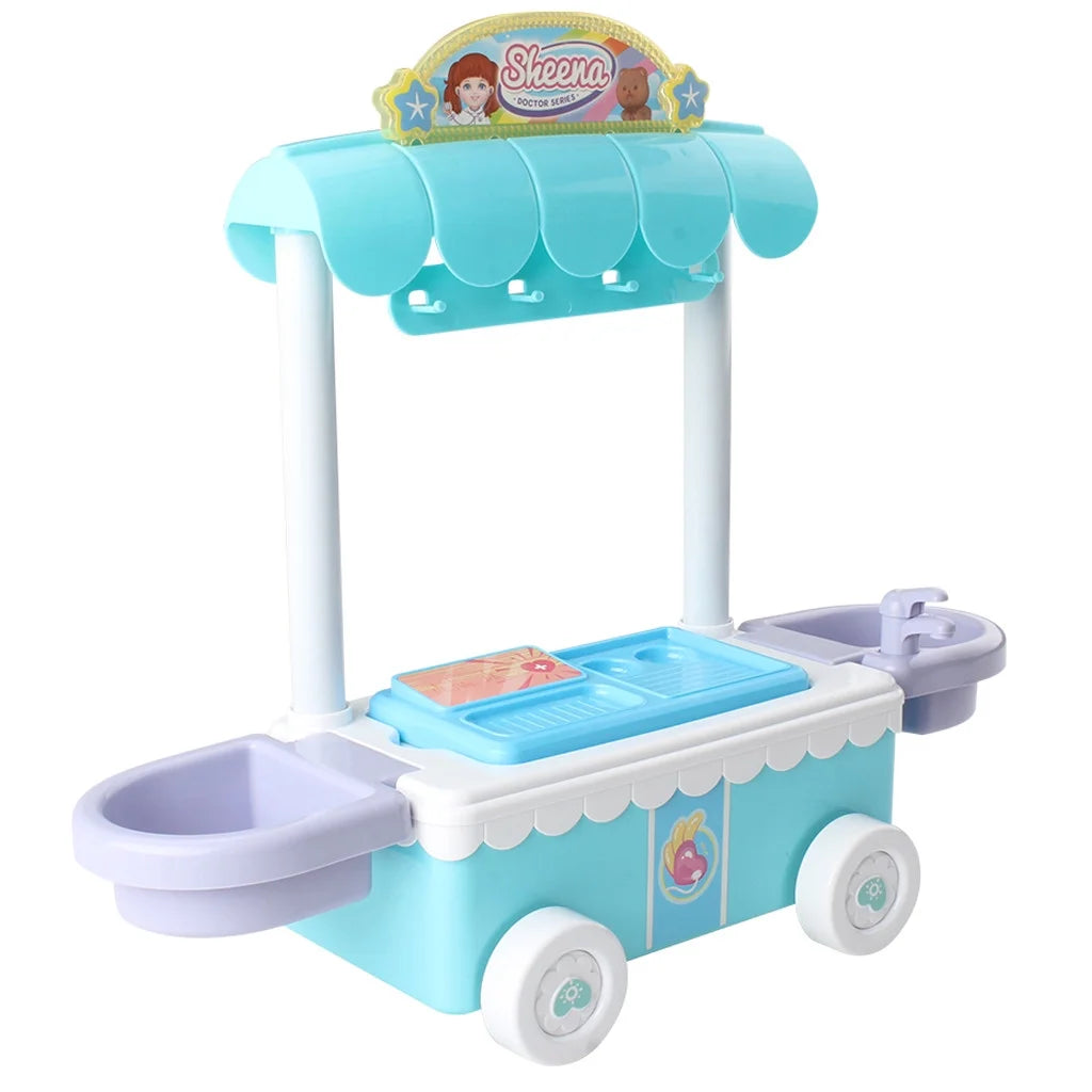 Doctor Kit Surgical Car with Music Kids Play House Educational Role Play Toy K5121