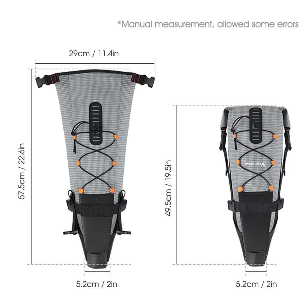 Waterproof Bike Seat Bag 10l H717101