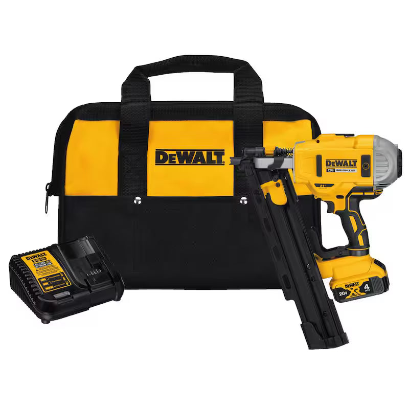 20V MAX Cordless Brushless Framing Nailer with Battery and Charger B712176