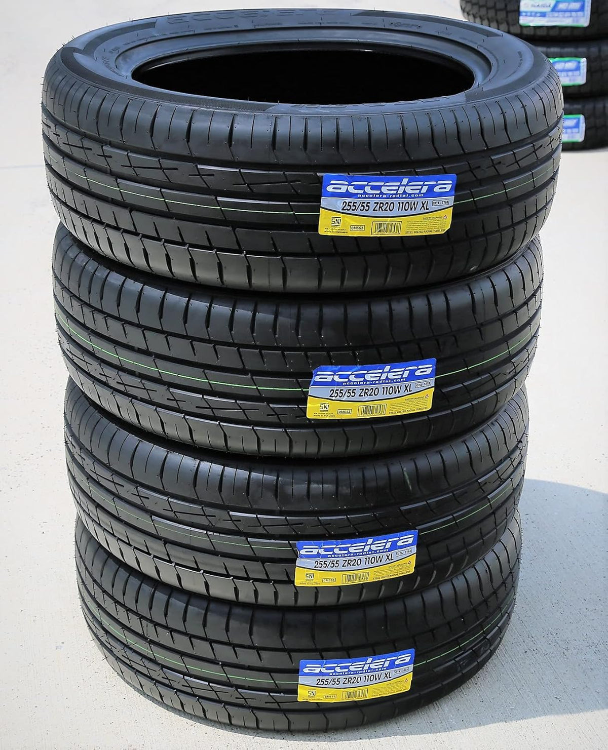 Set of 2 All-Season High Performance Radial Tires 255/55R20 110W J68779
