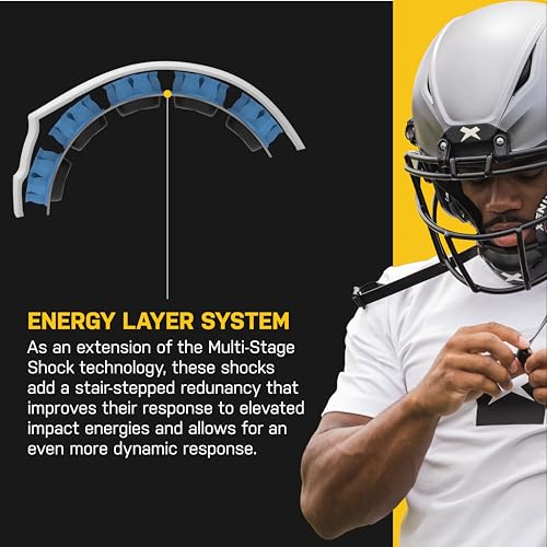 Lightweight Polycarbonate Football Helmet with Facemask Z40087